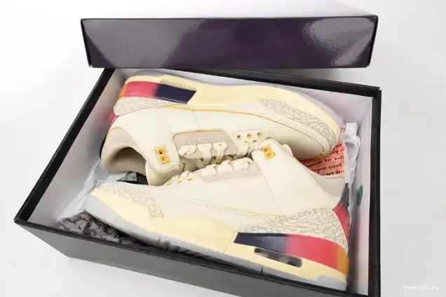One Kick x J Balvin Medellin 3 Air FN0344-901 Sunset Jordan 0601